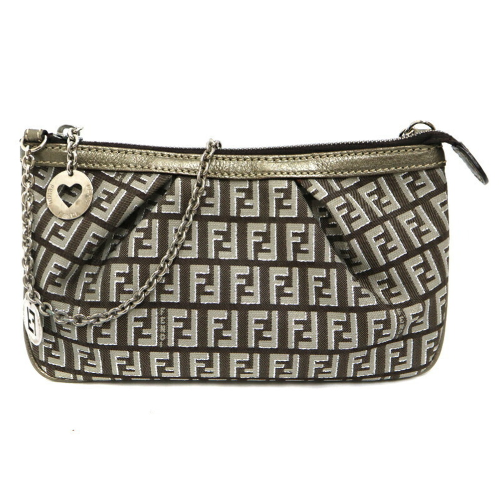 Fendi Accessory Clutch Gray